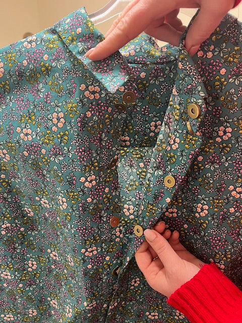 The 'Poppy' Short Sleeve Magnetic Blouse