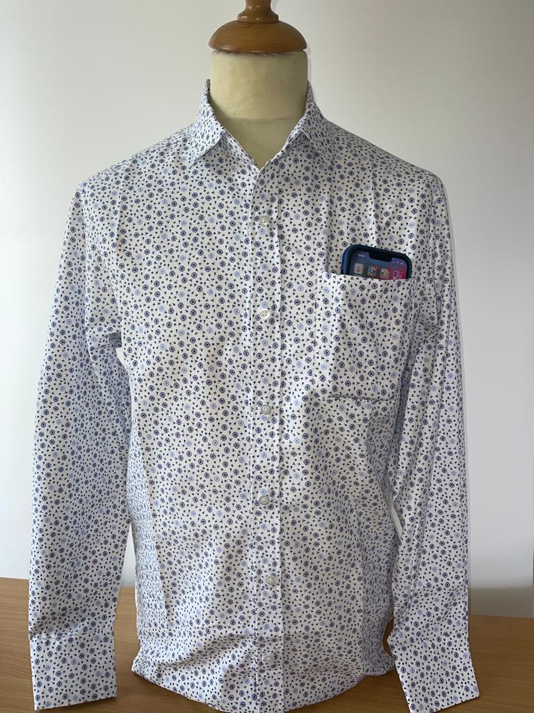 The Liam Shirt Long Sleeve Magnetic Shirt