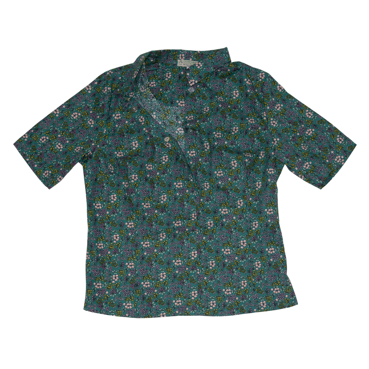 The 'Poppy' Short Sleeve Magnetic Blouse