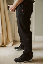 Load image into Gallery viewer, Mens Patrick trousers with zip closure down each sid for ease of dressing
